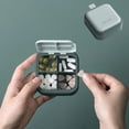 thumbnail image 1 of Boîte Organisatrice de Vitamines, Étui Distributeur de Pilules Portable avec 4 Grands Compartiments / Compact, Étanche et Isolé, Rangement en Plastique / Voyage, Travail, Usage Extérieur, Transport Facile, Couleurs Assorties, 1 of 7