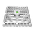 thumbnail image 1 of Aquastar Pool WAV9WR101 9 x 9 in. Wave Anti Entrapment with Vented Riser Ring, 1 of 1