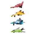 thumbnail image 1 of Boc 4 Pcs Simulation Mini Plastique Coordination Oeil-Main à Rétrofriction Modèle d'Avion Jouets pour Enfants, 1 of 10