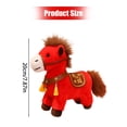 thumbnail image 3 of Horse Pet Toy, Symbolizing Wealth and Good Fortune, Red, with Gift Box, Approximately 23-25 Cm Tall. [Bulk Discounts Available], 3 of 7