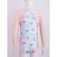 thumbnail image 4 of YONGHS Kids Girls Long Sleeve One Piece Swimsuits Zipper Rash Guard Swimwear UV Protection Bathing Suit Multi Horse 10, 4 of 7