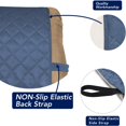 thumbnail image 3 of 2024 Reversible Quilted Sofa Cover  Water Resistant Slipcover Furniture Protector  Washable Couch Cover with Non Slip Foam and Elastic Straps for Kids  Dogs  Pets (Small  Pink/Beige), 3 of 7