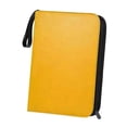 thumbnail image 2 of HILABEE 9 Pocket Binder Binder Photocard Zipper Portable Waterproof Trading Card Yellow A, 2 of 9