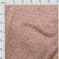 thumbnail image 3 of oneOone Cotton Poplin Dusty Pink Fabric Floral Retro Craft Projects Decor Fabric Printed By The Yard 42 Inch Wide, 3 of 5