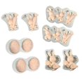 thumbnail image 3 of 2pcs Holiday silicone for Mold DIY chocolate cake baking tool clay drop for Mold, 3 of 8