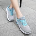 thumbnail image 2 of XZNGL Chaussures pour Femmes Course Chaussures de Course pour Femmes Chaussures à Secouer Maille Semelles Épaisses Rehaussées Chaussures de Sport de Course de Voyage Femmes, 2 of 5