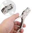 thumbnail image 2 of 3PCS Stainless Steel Hole Puncher 3mm Single Hole Hand Paper Ticket Punching Pliers, 2 of 8