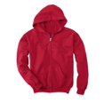 thumbnail image 1 of Hanes Comfortblend EcoSmart Kids` Full-Zip Hoodie Sweatshirt, S, Deep Red, 1 of 1