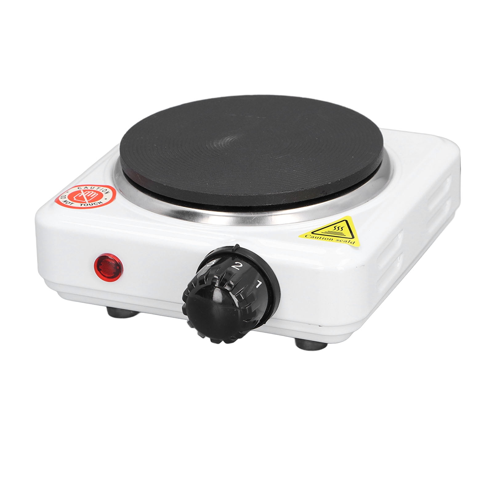Cooker Mini Electric Stove 500W Multifunctional Adjustable Temperature Small Hot Plate Kitchen Countertop Heater For Milk Water Coffee Tea US Plug 110V