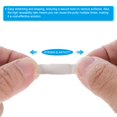 thumbnail image 4 of Unique Bargains Adhesive Poster Tacky Putty Sticky Mounting Tack Putty Wall Hanging Sticker Removable Reusable Clay White 96pcs, 4 of 4