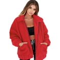 thumbnail image 1 of Veste Fausse à Revers à Manches Longues pour Femme, Parka d'Hiver Aguichant, Veste Mode, 1 of 4