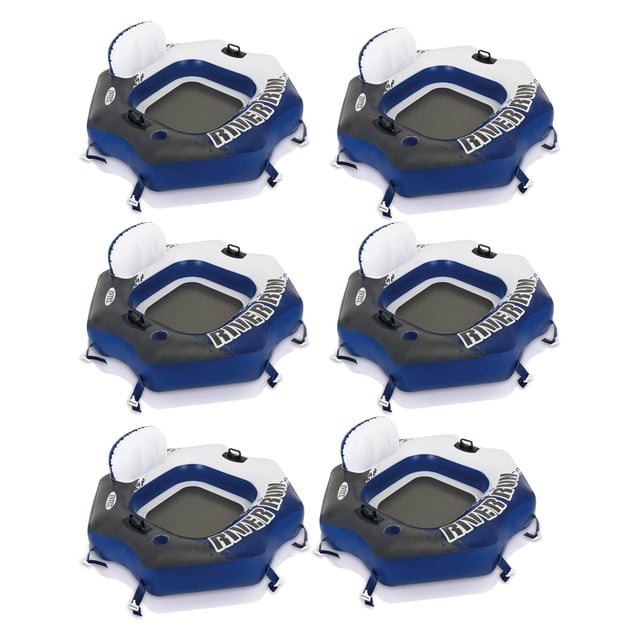 Intex Rivière Run Bouée Gonflable pour 1 Personne pour Lac, Piscine et Rivière