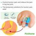 thumbnail image 4 of 3 Pairs Soft Bunion Spacers Silicone Gel Toe Separator Thumb Corrector Foot Care Tool, 4 of 8