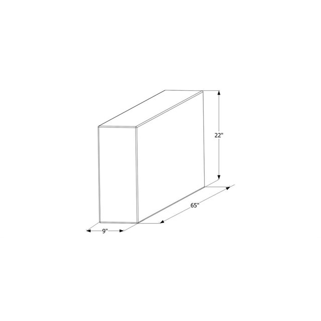 Icon Fresh Water Tank 12722 51 Gallon Capacity; Roto Molded