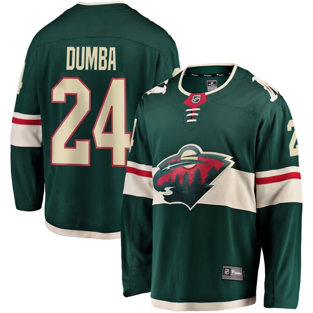 Matt Dumba Minnesota Wild NHL Fanatics Breakaway Home Jersey, Small