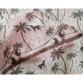 thumbnail image 4 of oneOone Silk Tabby Fabric Tree|Leopard & Monkey Ikat Print Fabric BTY 42 Inch Wide, 4 of 4