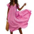 thumbnail image 1 of Robe Longue Maxi Décontractée Sans Manches pour Femmes, Soirée, Boîte de Nuit, 1 of 4
