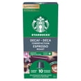 thumbnail image 1 of Starbucks By Nespresso Decaf Espresso Roast Coffee Capsules, 1 of 10