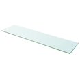 thumbnail image 1 of vidaXL Shelf Panel Glass Clear 100x25 cm, 1 of 1