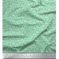 thumbnail image 1 of Soimoi Cotton Cambric Fabric Leaves & Floral Artistic Print Sewing Fabric Yard 56 Inch Wide, 1 of 4