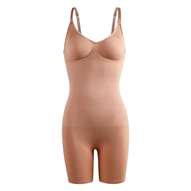 TISHITA Full Shapewear Dark Skin S M