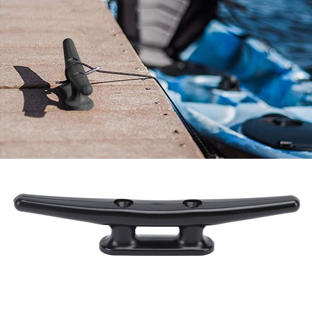 Nylon Boat Cleat Black Dock Cleat Marine Nautical Decor