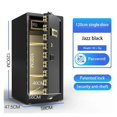 thumbnail image 2 of Stainless Steel Safe Box For Home And Office, Anti-theft Safe, Fingerprint, Password, Wall, Height 1.2m ,Portable Security Chest, 2 of 7