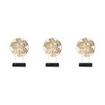 thumbnail image 1 of maskred Contemporary Nordic Home Office Desktop Decor with Iron Accessories Gold M 3Set, 1 of 6