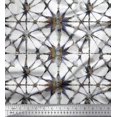 thumbnail image 1 of Soimoi Poly Georgette Fabric Floral Tie-Dye Decor Fabric Printed Yard 52 Inch Wide, 1 of 3