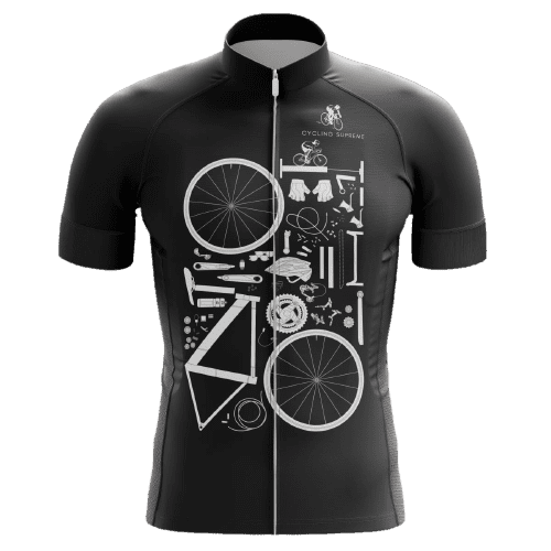 Bike Parts Men's Cycling Jersey - S