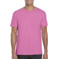 thumbnail image 1 of Gildan Mens Softstyle T-Shirt, L, Azalea, 1 of 3
