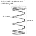 thumbnail image 3 of Unique Bargains 11mmx0.8mmx20mm 304 Stainless Steel Compression Spring 11N Load Capacity, 20pcs, 3 of 5