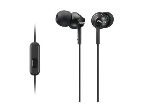 Sony MDR-EX110AP-B Ex Monitor In-ear Headphones With Microphone (black)