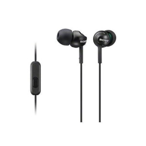 Sony MDR-EX110AP-B Écouteurs intra-auriculaires Ex Monitor avec micro (noir)