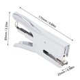 thumbnail image 4 of <p>Plier Stapler Portable Stapler Metal Stapler Handheld Stapler Stapler 50 Sheets Large Capacity Metal Desktop Handheld Paper Stapler Tool For Office School</p>, 4 of 5
