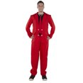 thumbnail image 1 of Costume Costume 3 Pcs Rouge Néon pour Adulte - par Dress Up America, 1 of 1