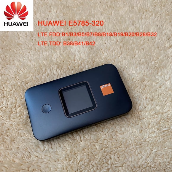 Déverrouillé Huawei E5785 4G LTE Cat6 Mobile WiFi Hotspot Noir Neuf