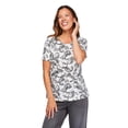 thumbnail image 1 of Iyla Women's Printed Jacquard Tee, 1 of 6