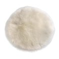 thumbnail image 1 of yuksok Coussin de Siège Rond Confortable pour Chaise Tapis pour Bébé avec Boucle Blanc 35 cm, 1 of 8