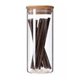 thumbnail image 1 of Glass Jars with Airtight Lids Large Durable Storage Jar for Sauces Pickled Vegetables  2, 1 of 8