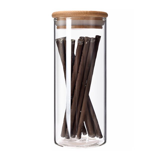 Glass Jars with Airtight Lids Large Durable Storage Jar for Sauces Pickled Vegetables 2