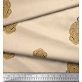 thumbnail image 3 of Soimoi Rayon Fabric Paisley Block Print Fabric by Yard 56 Inch Wide, 3 of 3