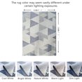 thumbnail image 2 of JV Home Area Rug Arrow Grey 5'3"x7'3" Washable Carpet Anti Slip, 2 of 6