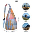 thumbnail image 3 of Vintage Tribal Sling Backpack – Shoulder Bag for Travel & Commuting, 3 of 4