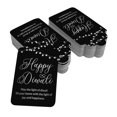 thumbnail image 2 of Inkdotpot Silver Foil Paper Hang Tags Happy Diwali Favor Tags 50 Pack, 2 of 6