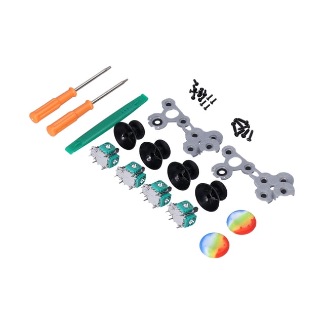 Kit de Remplacement pour Sticks de Pouce pour Xbox One, QM21070941 Kit de Remplacement pour Joystick Kit de Réparation pour Sticks de Pouce Joystick Kit de Réparation pour Sticks de Pouce pour Xbox One Durabilité Testée à Temps