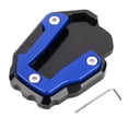 thumbnail image 3 of Side Stand Extension Pad, Durable Foot Support Plate Colorfast Aluminium Alloy  For Motorcycle Accessories Replacement For CRF1100L Africa Twin 2019-2021 Red,Blue,Black, 3 of 8