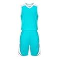thumbnail image 1 of Boys' Fast - Drying Sport Outfit: Breathable Sleeveless Shirt & Basketball Shorts Set, 1 of 5