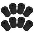 thumbnail image 1 of BRIGHTFUFU 8Pcs Durable Padded Roller Accessory Black Sponge Cover for Ab Training Equipment, 1 of 8
