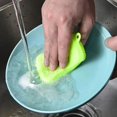 thumbnail image 4 of Silicone Sponge Dish Washing Kitchen Scrubber 5 Pack Reusable Dish Washing Cleaning Sponges Double-Sided Multipurpose Non Stick Silicone Dish Sponges for Dishes Fruit Vegetable, 4 of 8